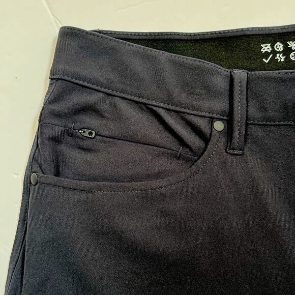 Projek Raw TECH:APPAREL Mens Pants 32 Navy 360° Stretch Zip Pocket Anti-Slip NWT - Picture 7 of 11